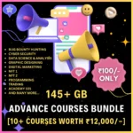 145 GB Advance Courses Bundle [10+ Courses Worth Rs.12,000/-]